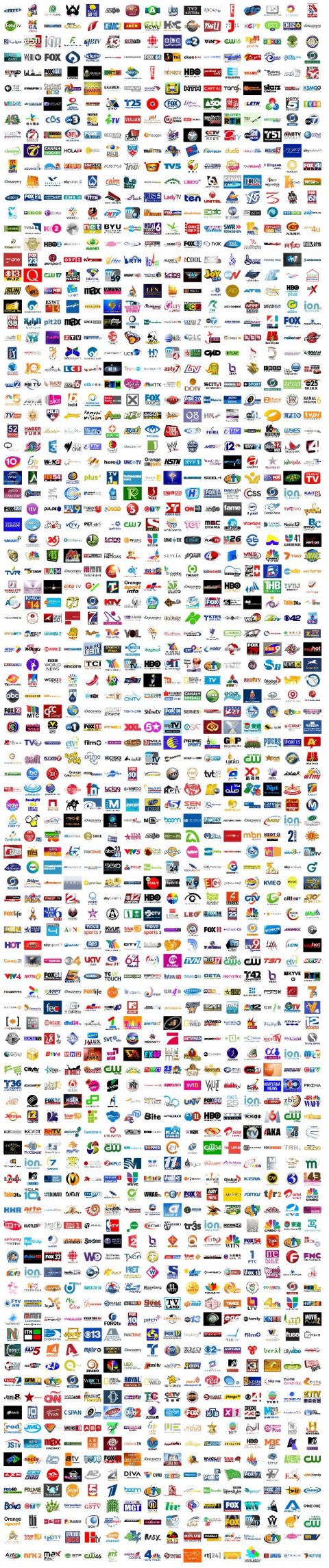 9000+ TV Channel Logos – pIXELsHAM